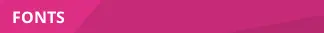 Curated fonts for designers on WE AND THE COLOR
